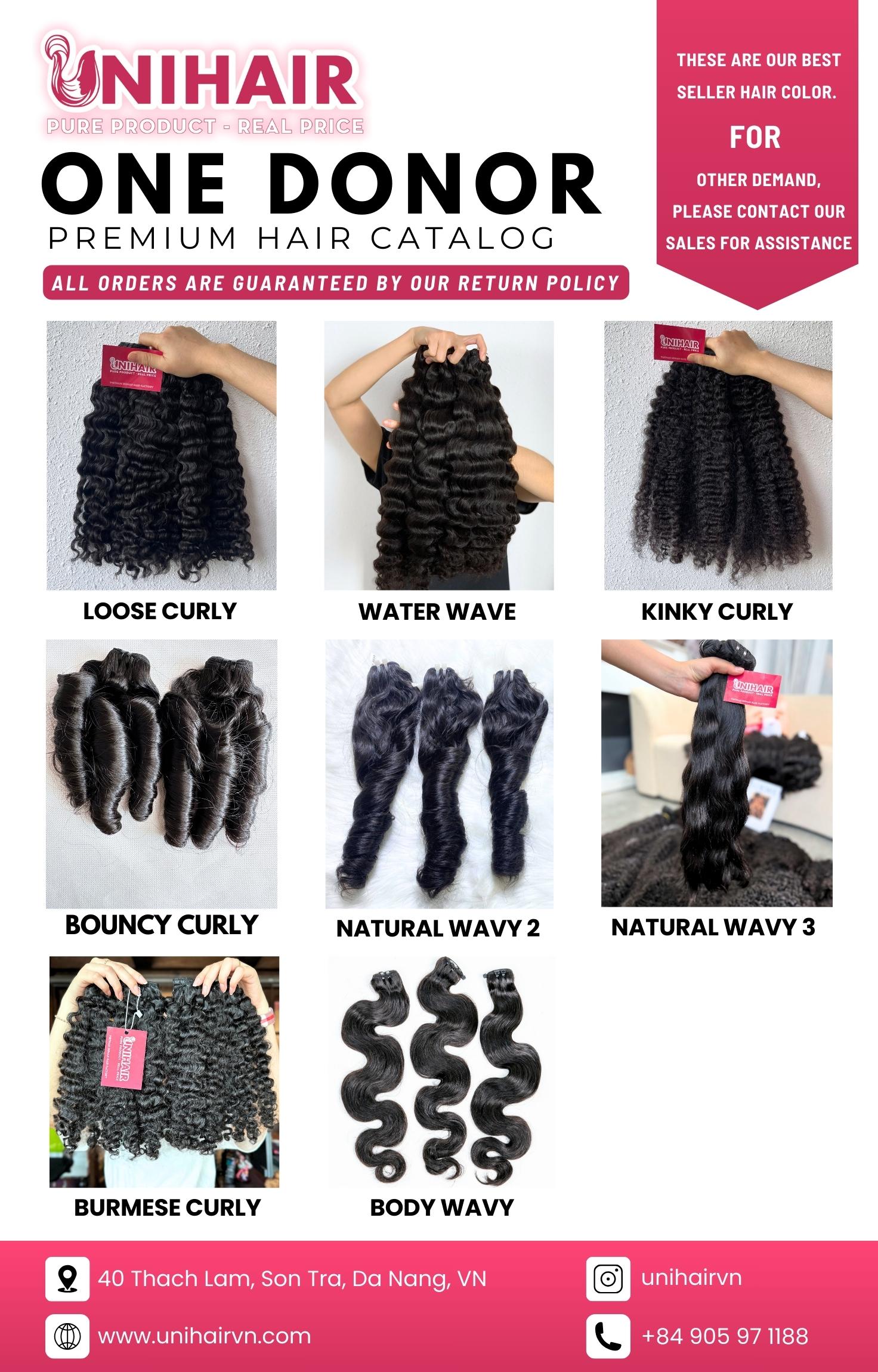 RAW HAIR CATALOG_UNIHAIR