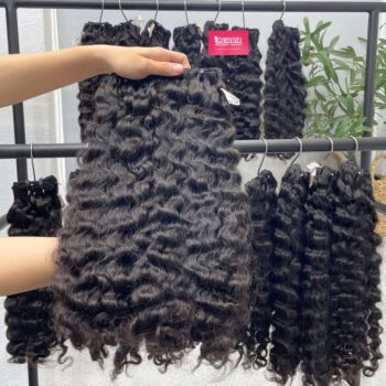 Burmese Curly Raw Hair