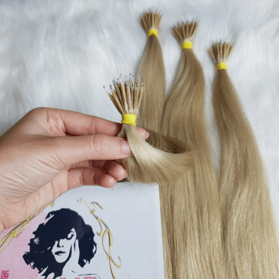 Nano Ring Hair Extensions image 16 showing wholesale consultation visual by Unihairvn Vietnam hair factory Nano Ring Hair Extensions image 16 showing wholesale consultation visual by Unihairvn Vietnam hair factory