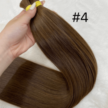 Alternative view of Bulk Hair Brown Color #4 Double Platinum