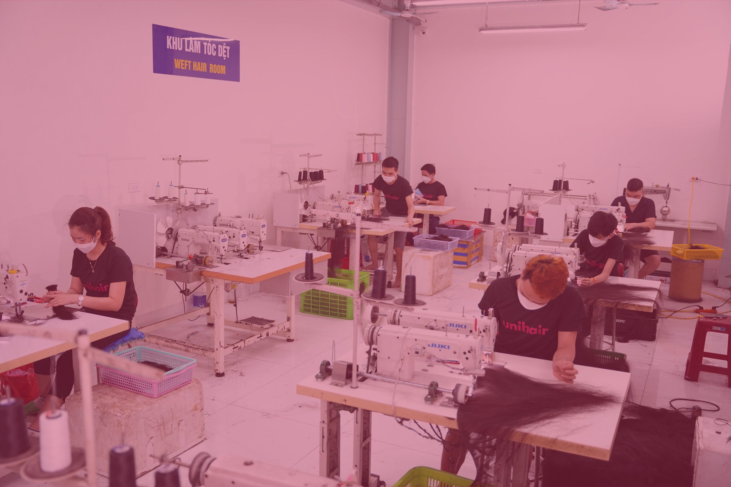 BANNER UNIHAIRVN FACTORY