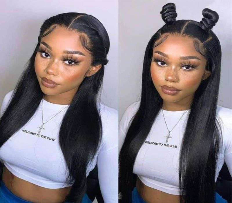 What is the distinction between straight and bone straight wig? 2 Bone straight wig