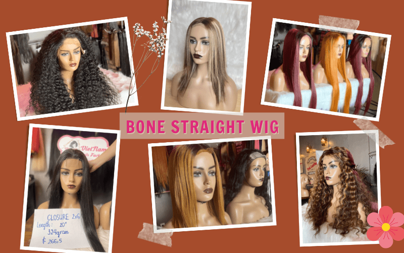 Bone Straight hair wigs Bone Straight hair wigs