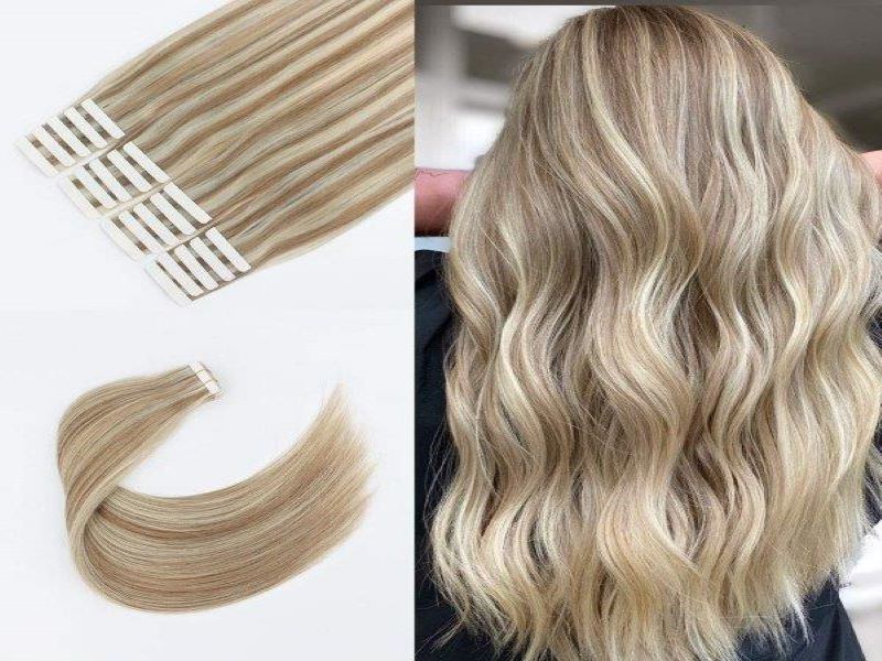 comparative of raw hair