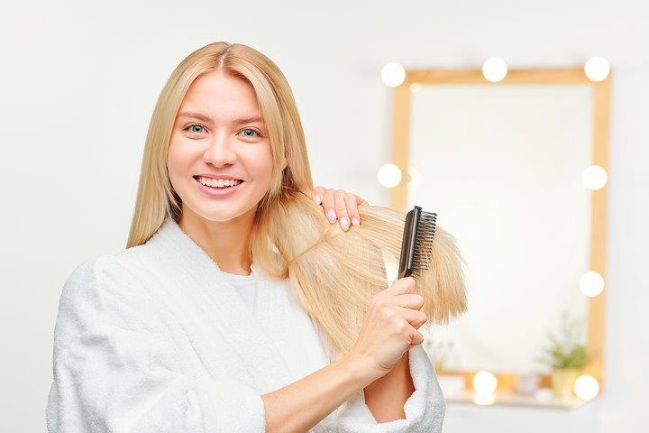 How to look after virgin hair