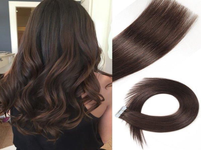 What is the meaning of tape-in hair extensions?
