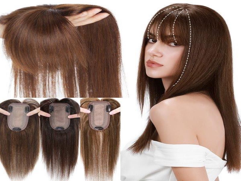 How should I style my topper hairpiece?