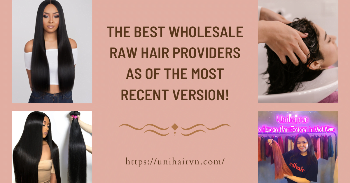 The Best Wholesale Raw Hair Providers as of the Most Recent Version!
