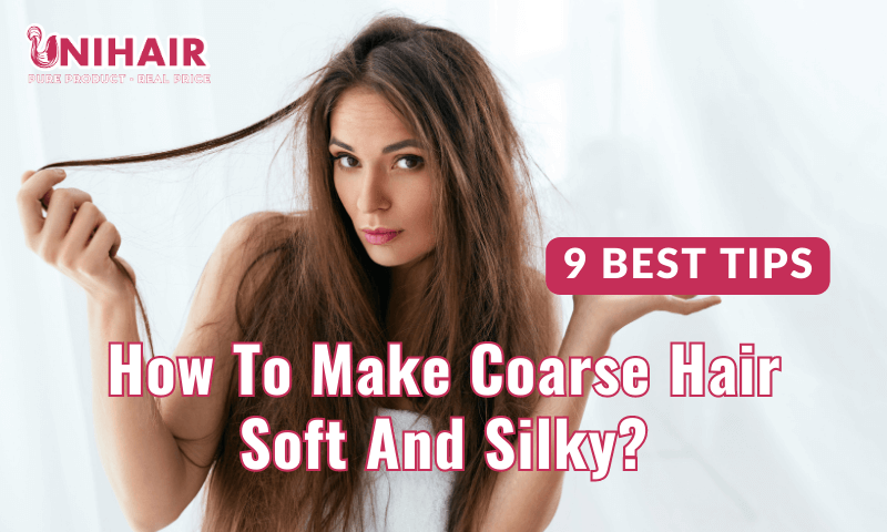 how to make coarse hair soft and silky 1