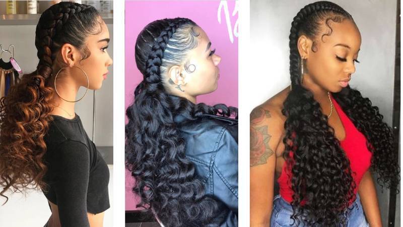 cute black hairstyles with weave 01