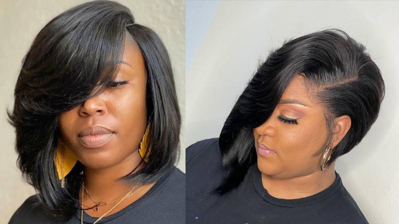cute black hairstyles with weave 05