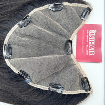 9x10 inches U Part 1B color Hair Topper 1
