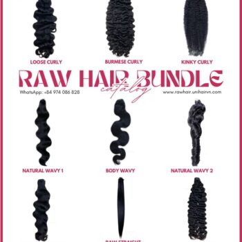 Catalog Raw Hair Weft