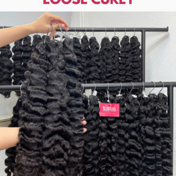 Loose Curly Raw Hair Weft