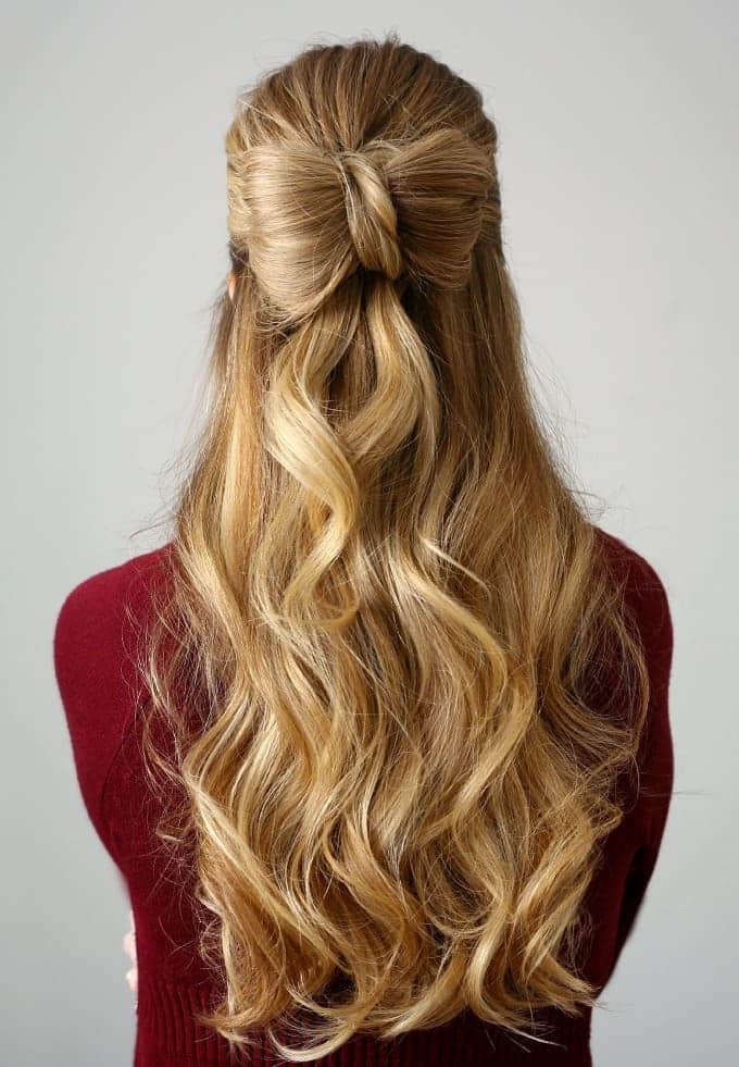half up half down hairstyles weave 11