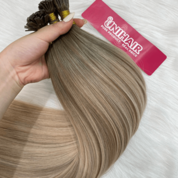 Alternative view of I Tip Hair Extensions with #SB Color Straight Hair