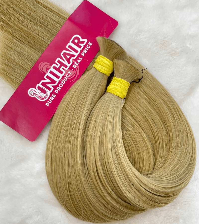 Straight Bulk Hair Extensions #22A Color