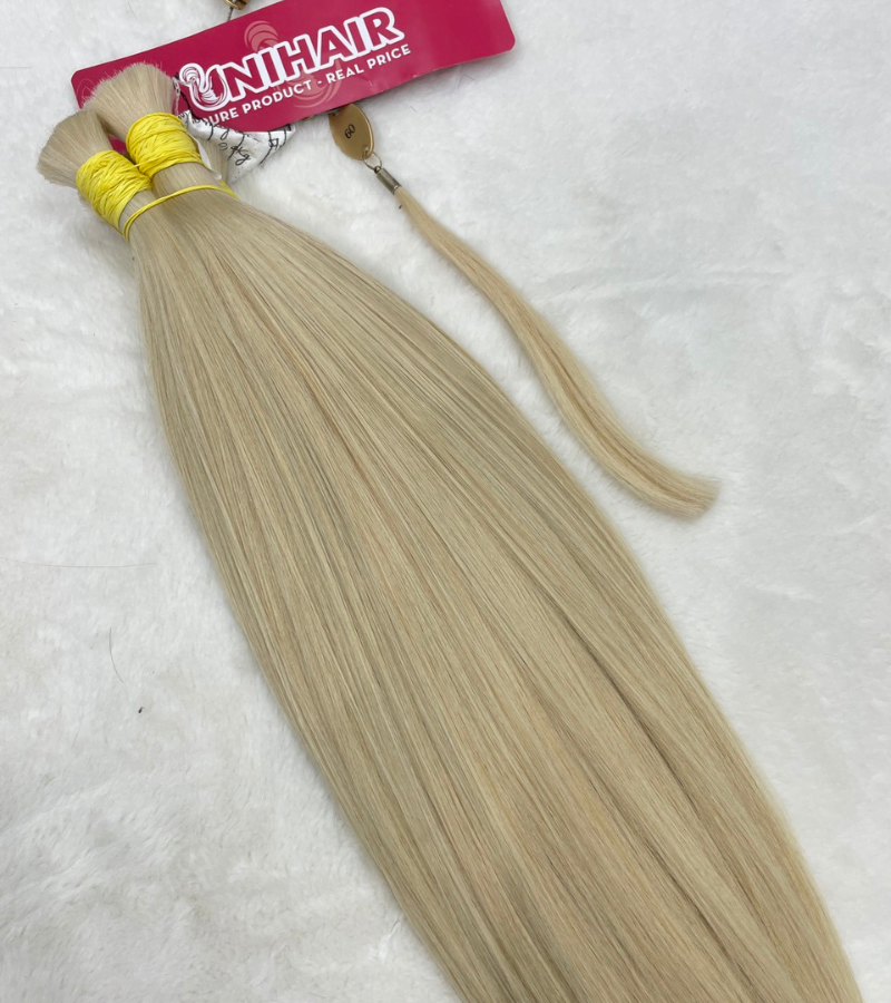 Straight Bulk Hair Extensions #60 Color