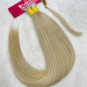 Alternative view of Straight Bulk Hair Extensions #60 Color