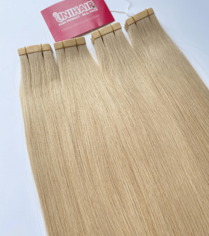 Normal Tape In Hair Extensions with #24 Color Straight Hair