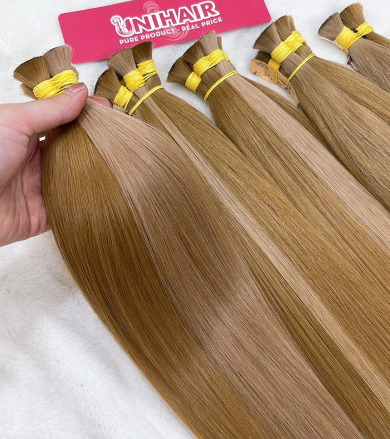 Straight Bulk Hair Extensions #CL Color