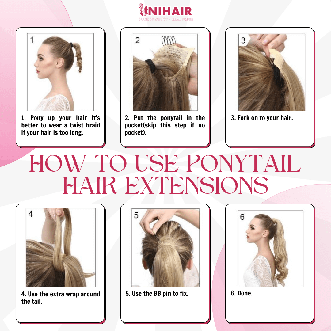 UNI HOW TO APPLY PONYTAILS 1