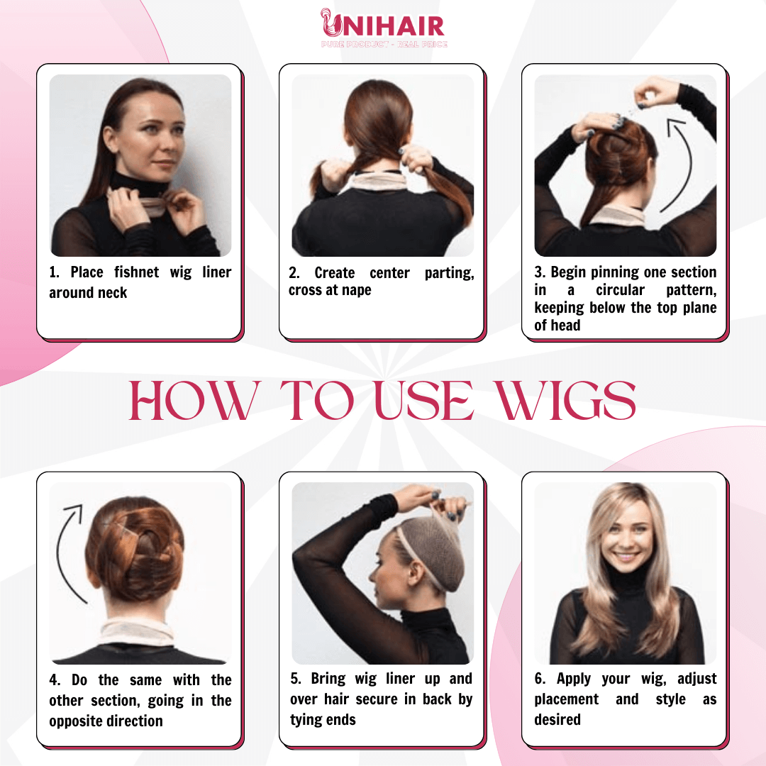 UNI how to apply wig