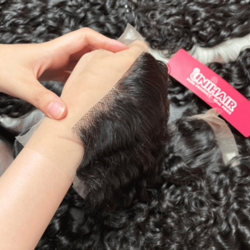 Alternative view of Double Drawn Natural Wavy Remy Weft Hair
