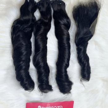 natural color natural wavy 2 raw hair weft 1