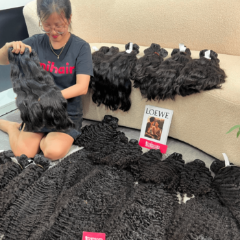 natural color natural wavy 3 raw hair weft 3