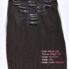 Natural Straight Fabric Clip-In Hair Extensions