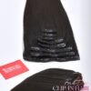 Natural Straight Fabric Clip-In Hair Extensions
