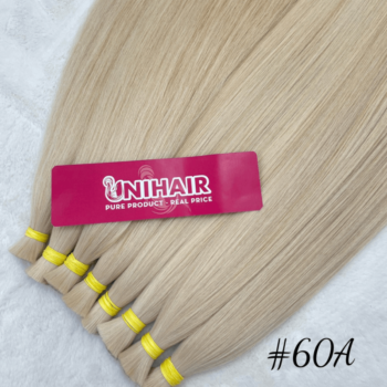 straight bulk hair extensions 60a color