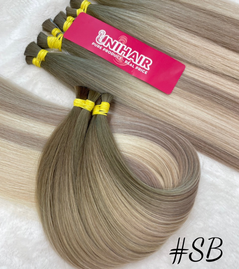 Straight Bulk Hair Extensions #SB Color