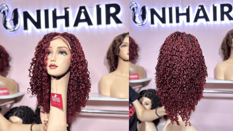 vietnamese curly wavy hair wig
