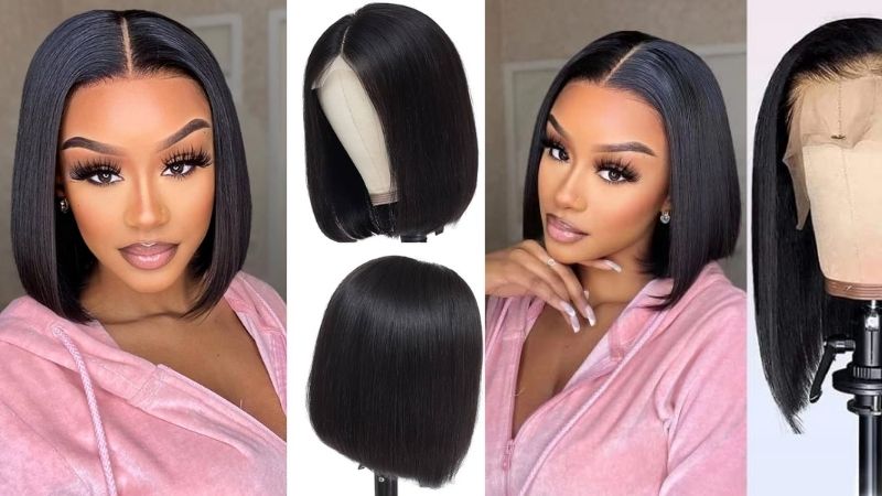 Bob wig human hair