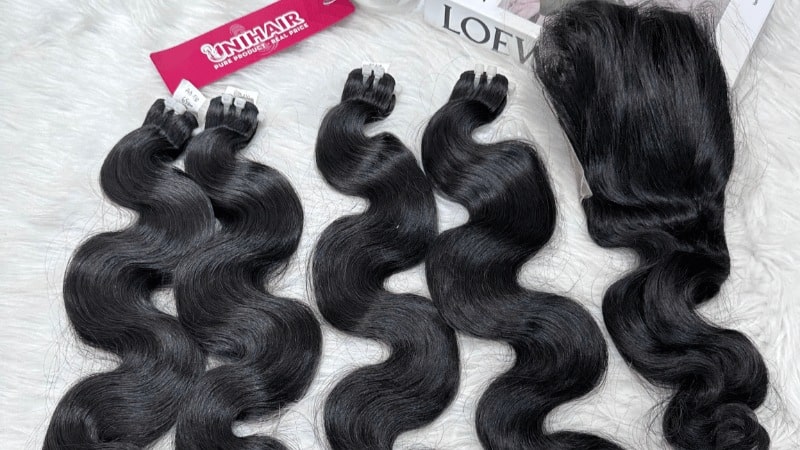 Curly Remy Weft Hair