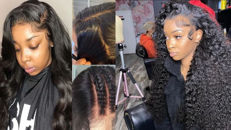 Full lace human hair wigs