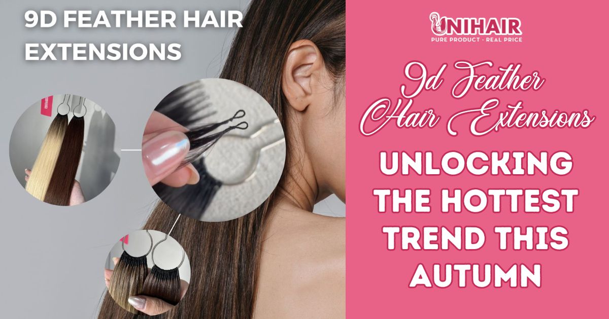 9D Feather Hair Extensions Unlocking the Hottest Trend This Autumn