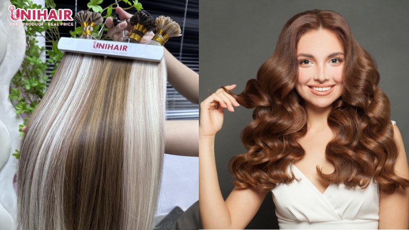 short hair extensions vs natural hair
