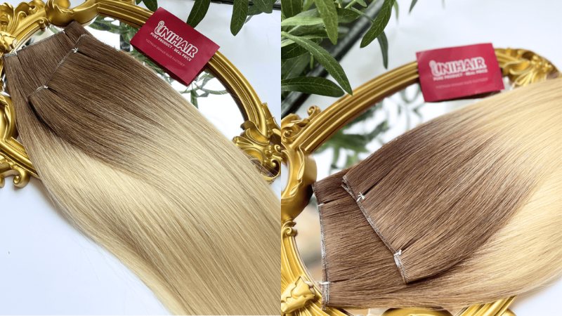 what are weft hair extensions