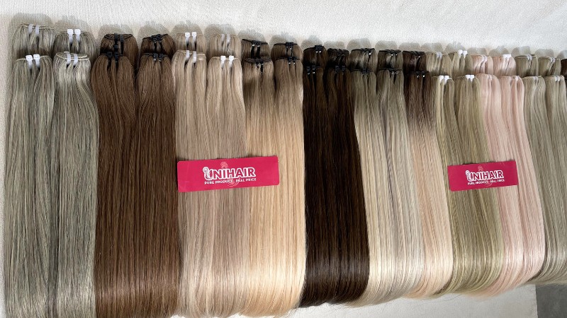 what are weft hair extensions