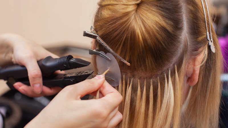 what are weft hair extensions