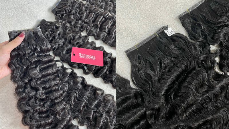 what are weft hair extensions