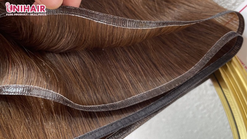 what are weft hair extensions