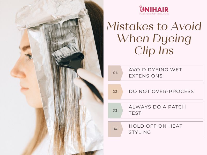 Can You Dye Clip In Hair Extensions? Safe & Easy Guide 5 Can you dye clip in hair extensions?