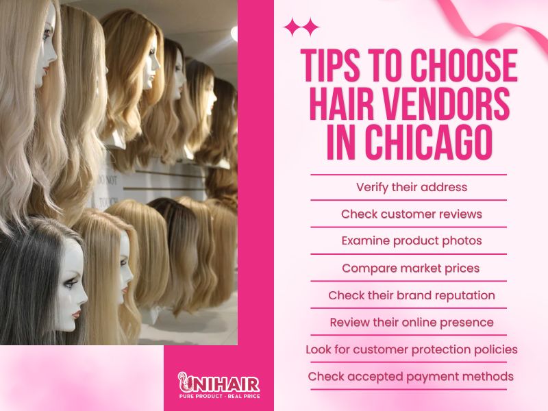 Tips to choose wholesale hair vendors in Chicago