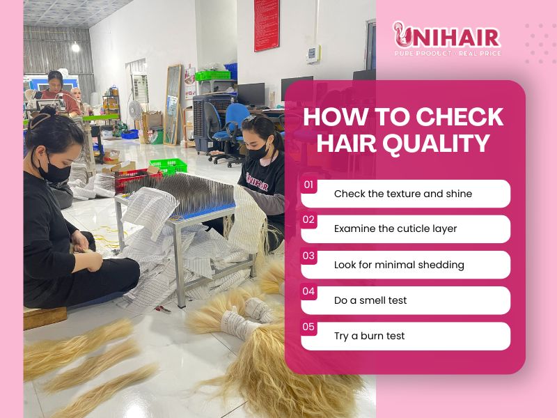 How to check hair quality