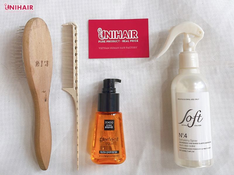 How to care for clip in hair extensions