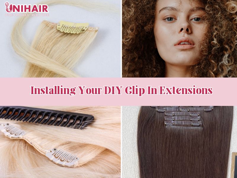 How to Make Clip In Hair Extensions at Home – Step-by-Step 8 how to make clip in hair extensions